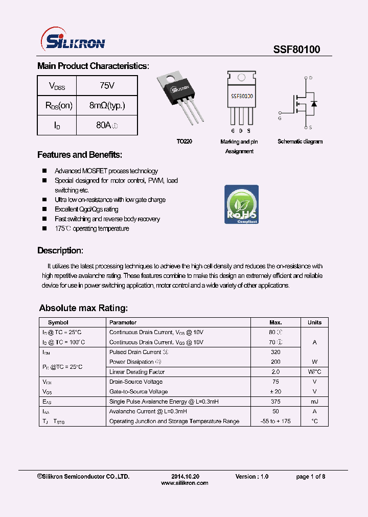SSF80100_7872840.PDF Datasheet