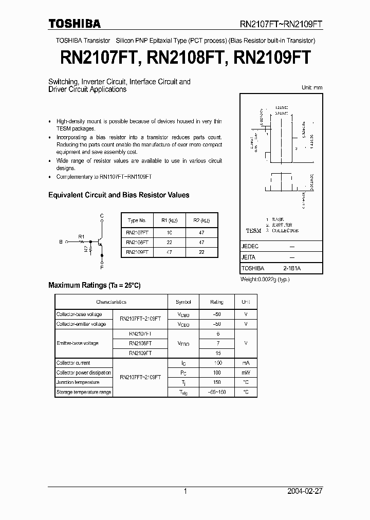 RN2108FT_7848802.PDF Datasheet