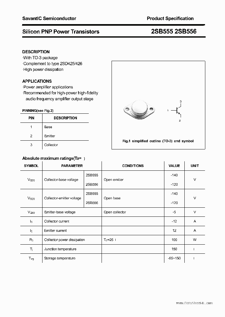 2SB555_7777067.PDF Datasheet