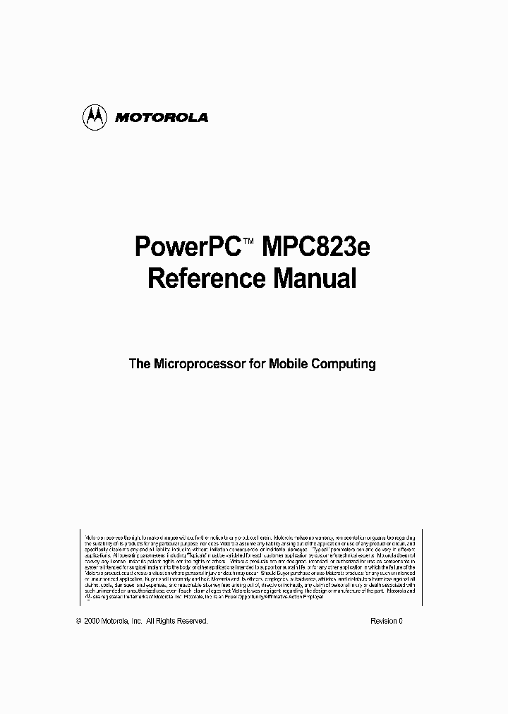 XPC823ECVR66B2_7851658.PDF Datasheet