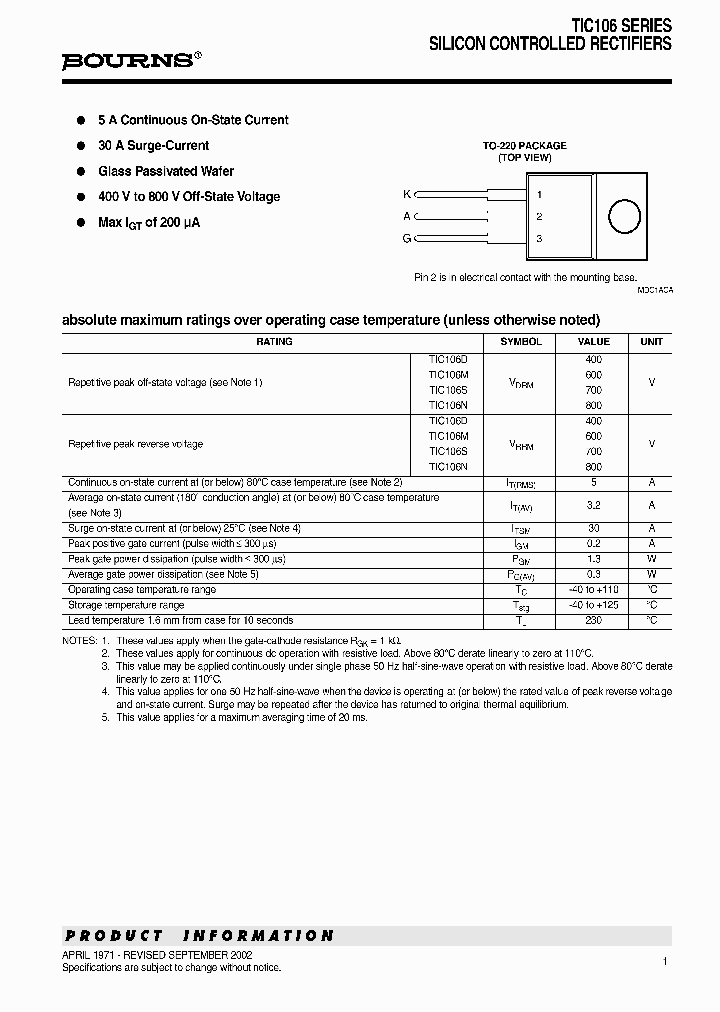 TIC106D_7856094.PDF Datasheet