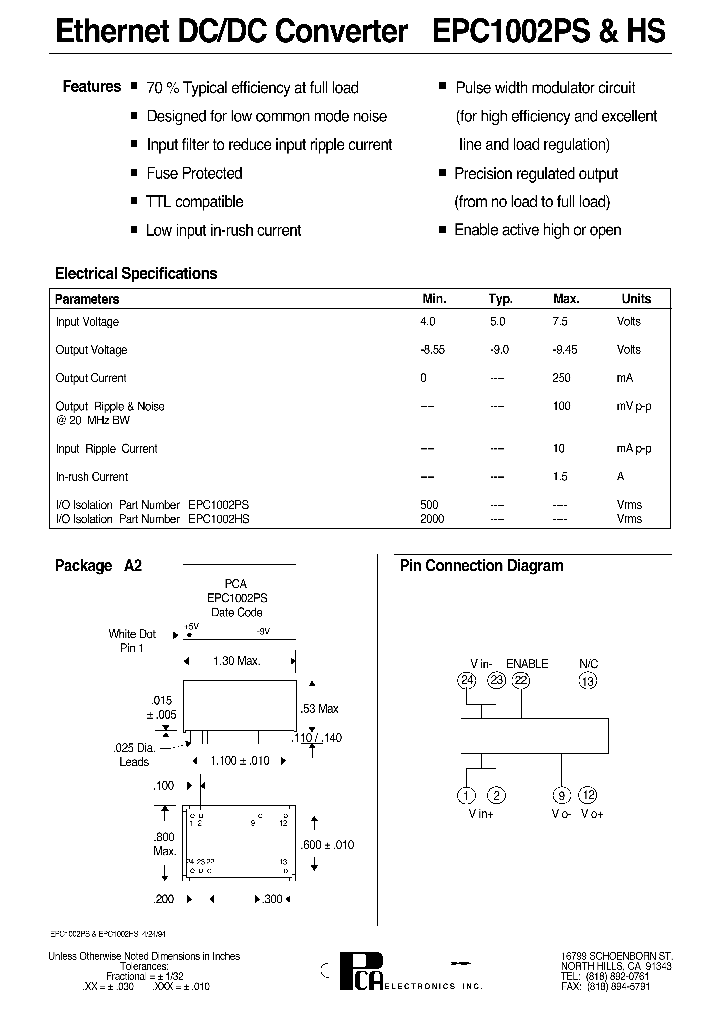 EPC1002HS_7864737.PDF Datasheet