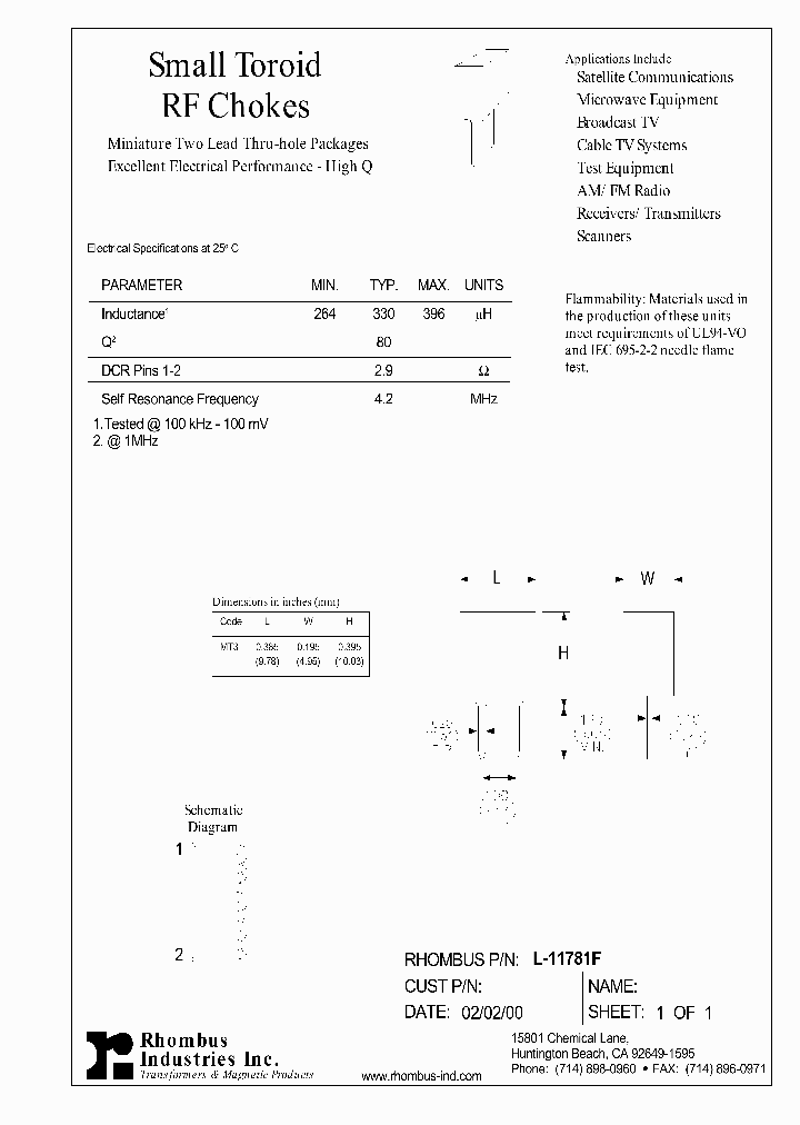 L-11781F_7876732.PDF Datasheet