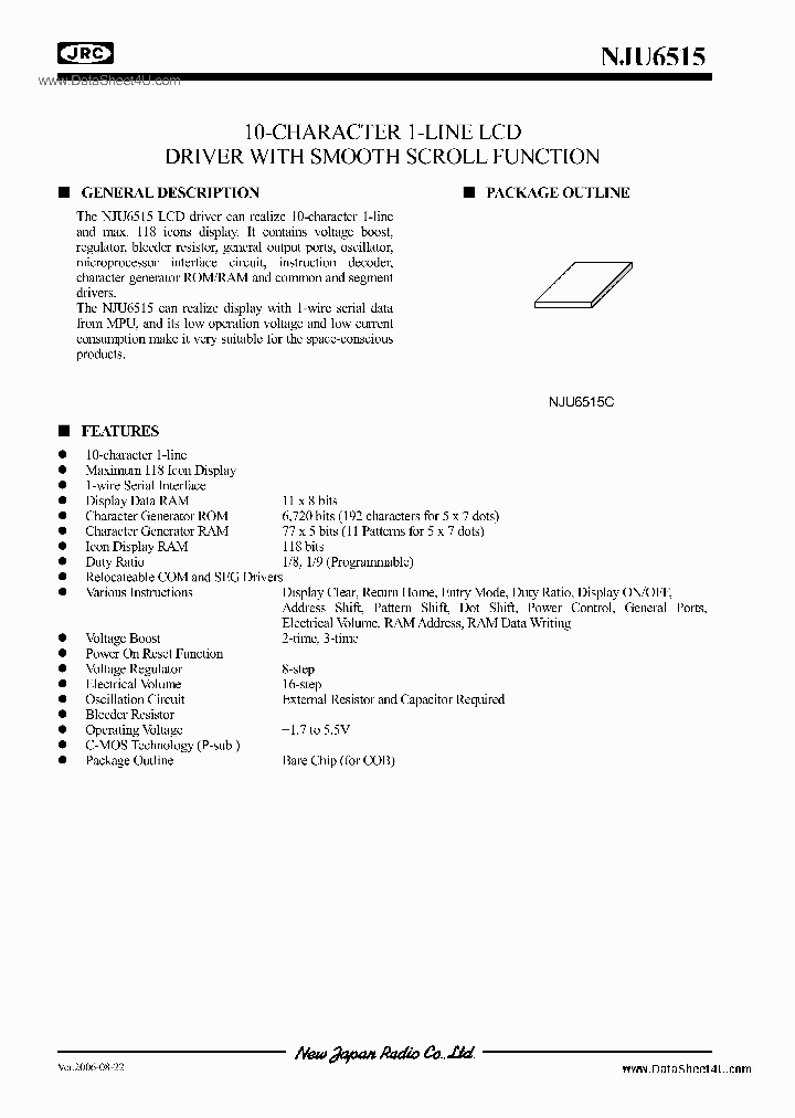 NJU6515_7765662.PDF Datasheet