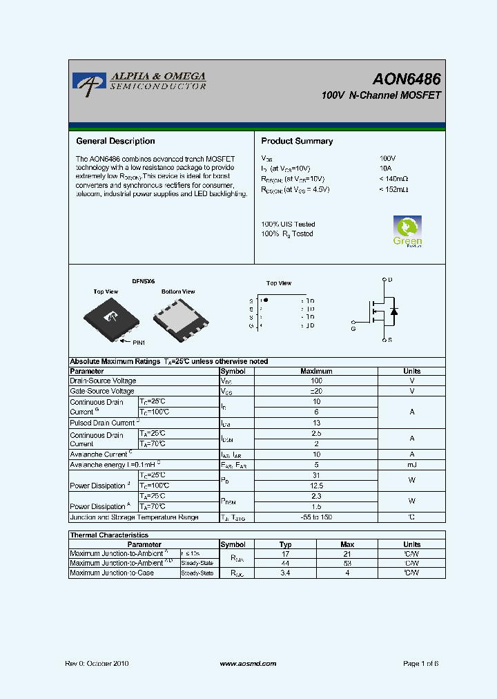 AON6486_7884986.PDF Datasheet