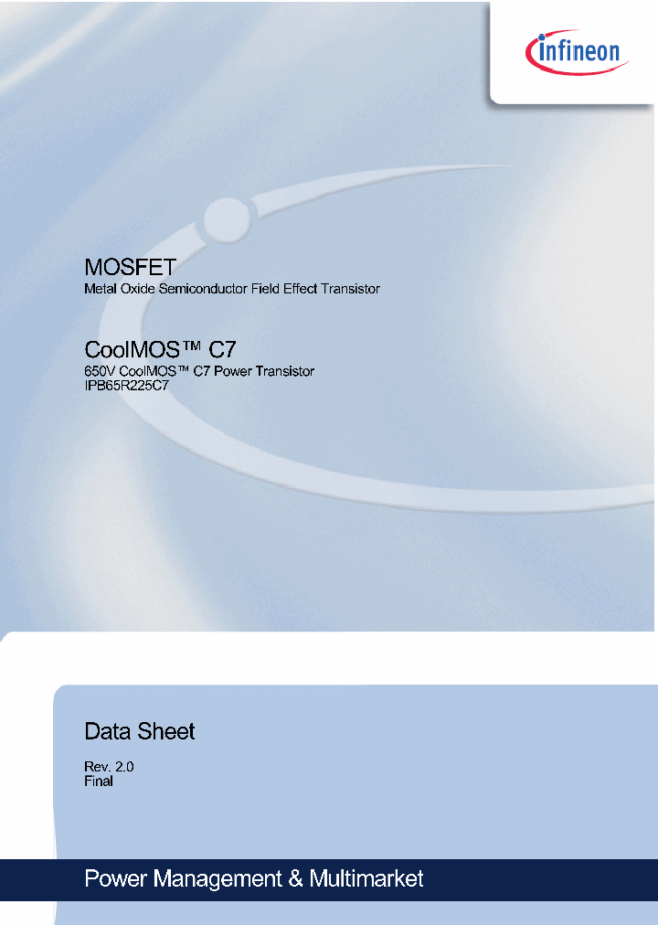 IPB65R225C7_7887320.PDF Datasheet