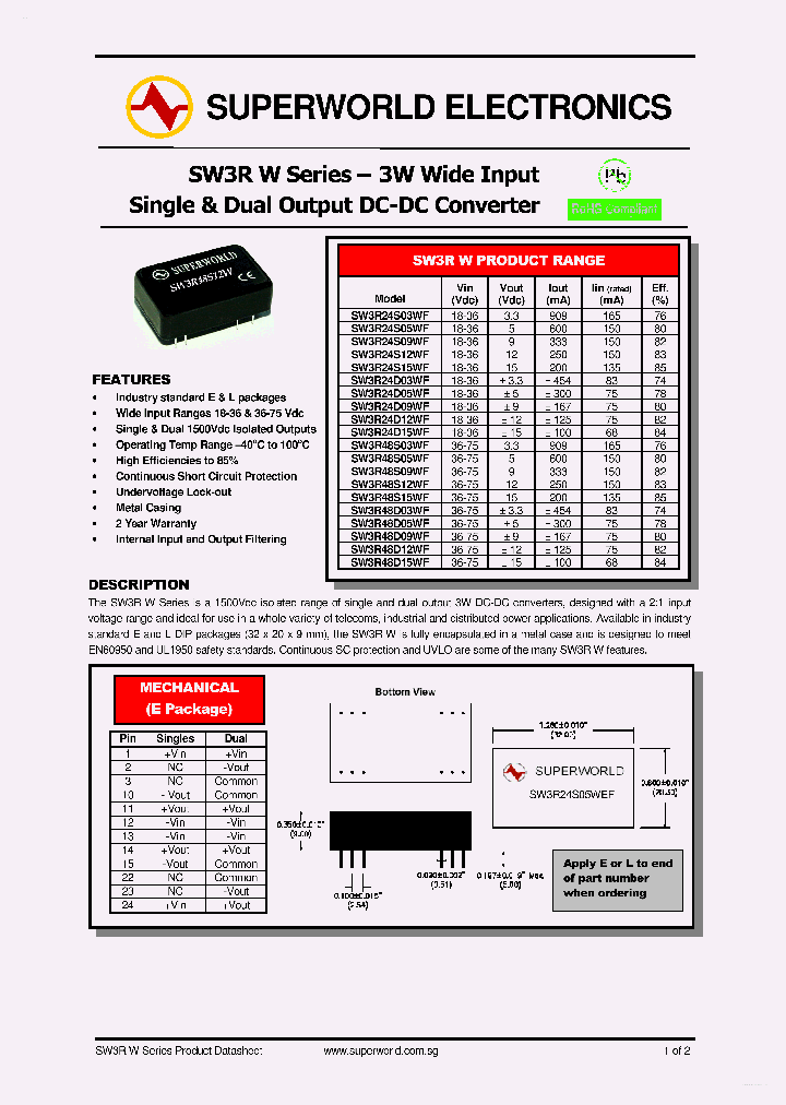 SW3R48S09WF_7780661.PDF Datasheet