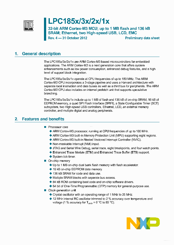 LPC1853JET256_7782945.PDF Datasheet