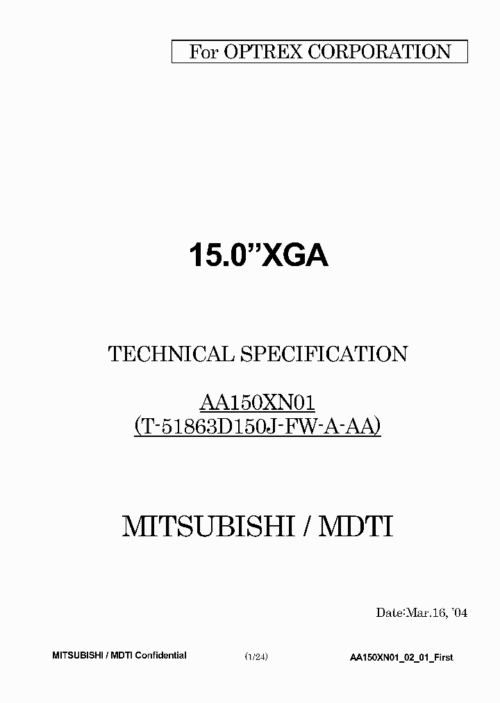 AA150XN01_7783111.PDF Datasheet