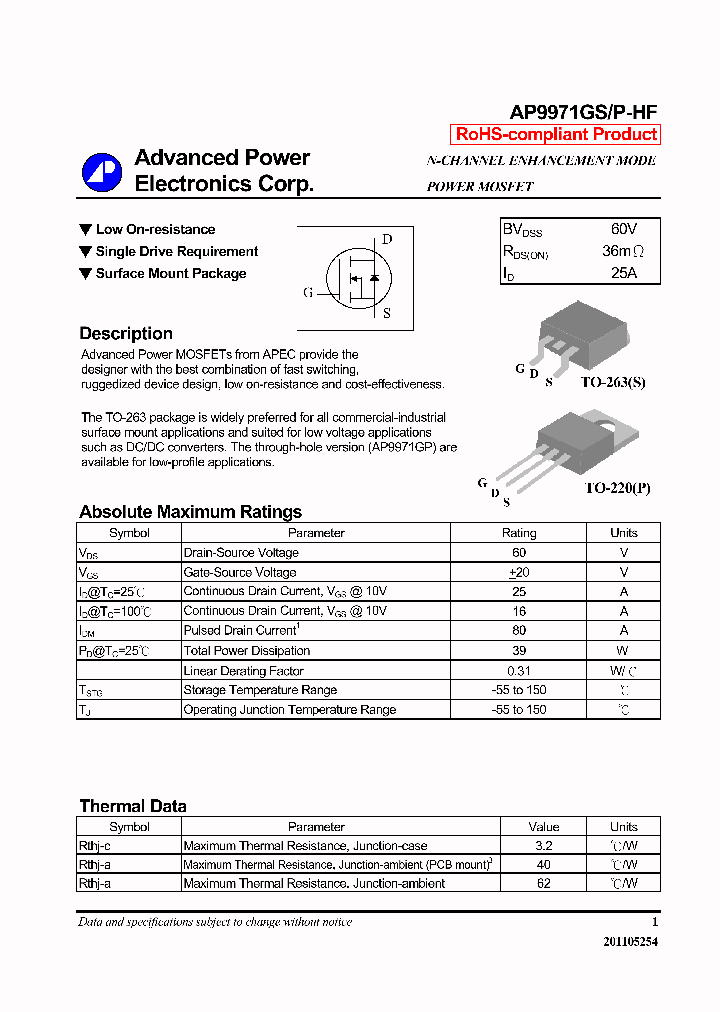 AP9971GS-HF_7784046.PDF Datasheet