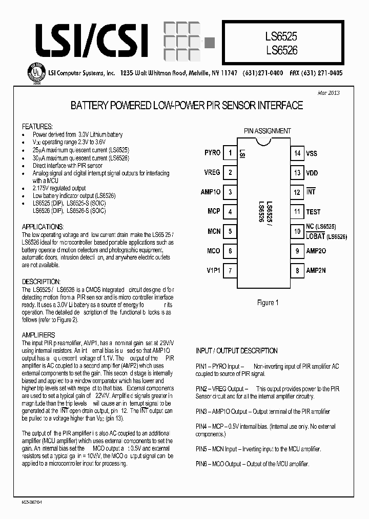 LS6525_7783125.PDF Datasheet