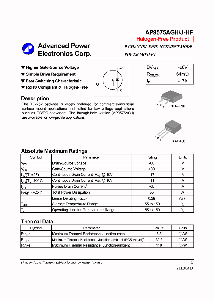 AP9575AGH-HF14_7897355.PDF Datasheet