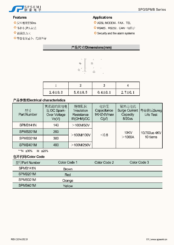 SPMB401M_7898922.PDF Datasheet