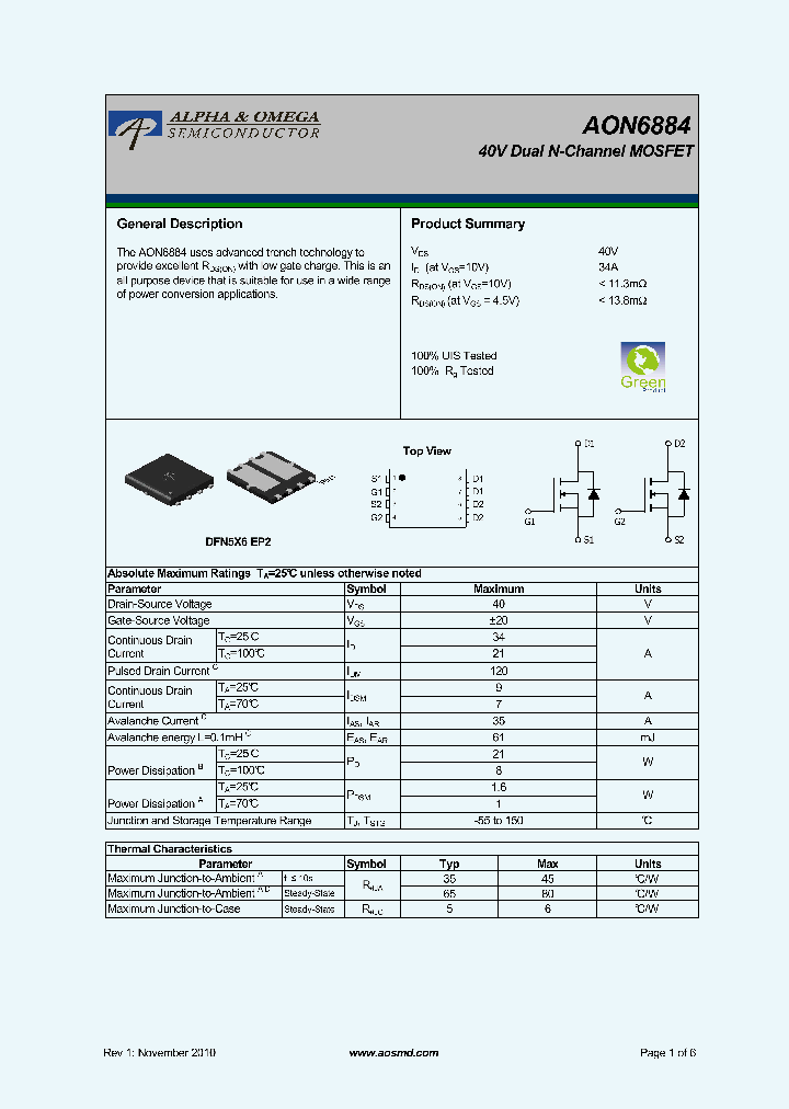 AON6884_7903524.PDF Datasheet