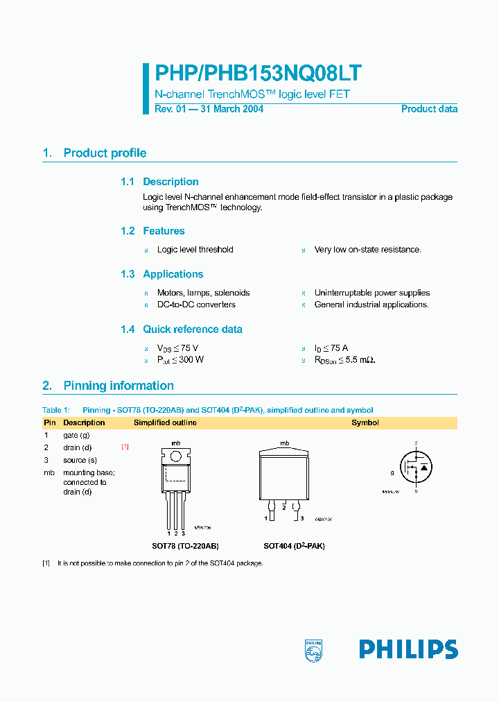 PHB153NQ08LT_7903877.PDF Datasheet