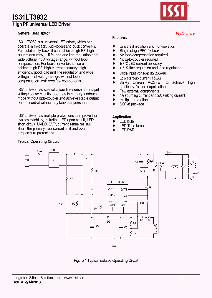 IS31LT3932_7904752.PDF Datasheet