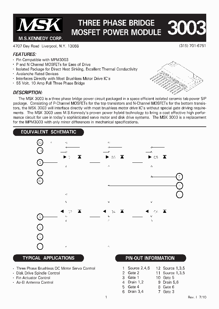 MSK3003_7905561.PDF Datasheet
