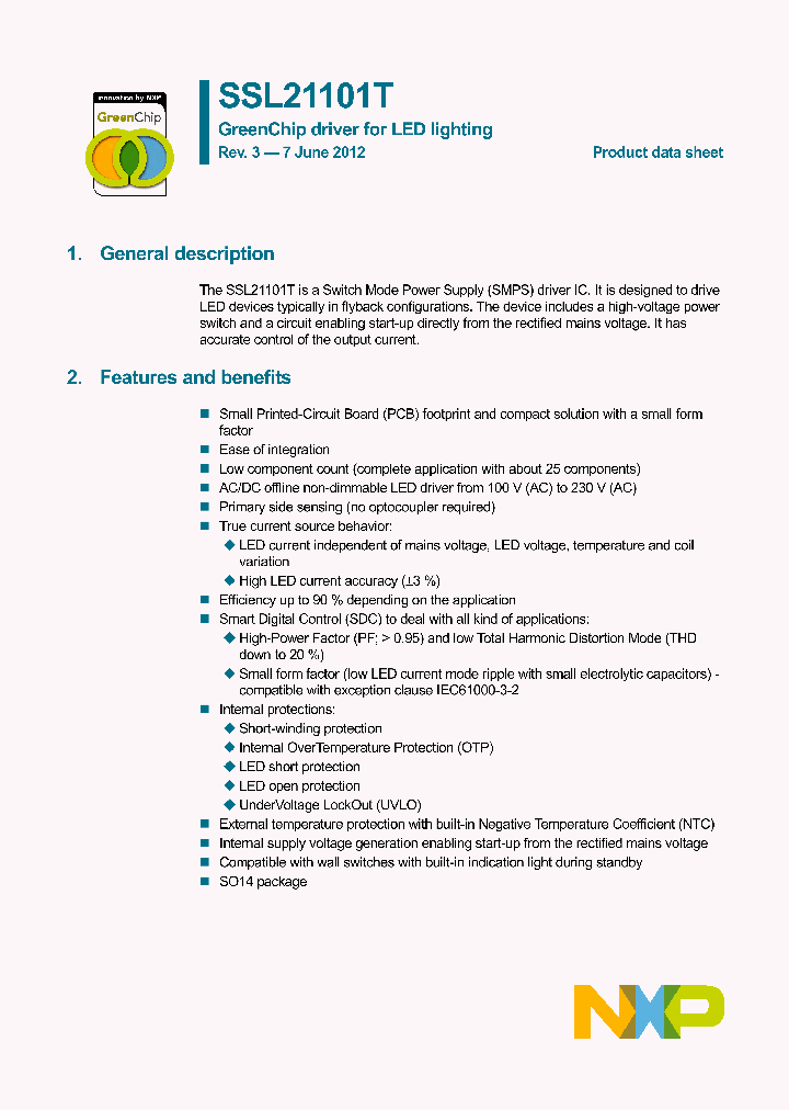 SSL21101T_7905737.PDF Datasheet