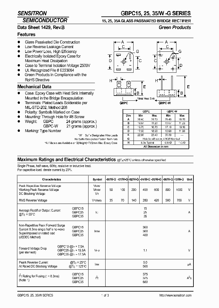 KBPC15-00-G_7900912.PDF Datasheet
