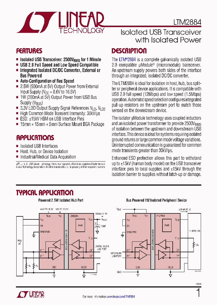 LTM2884_7909146.PDF Datasheet