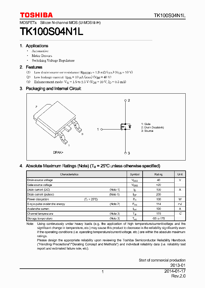 TK100S04N1L_7911199.PDF Datasheet