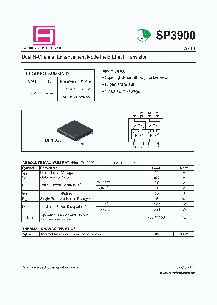 SP3900_7785420.PDF Datasheet
