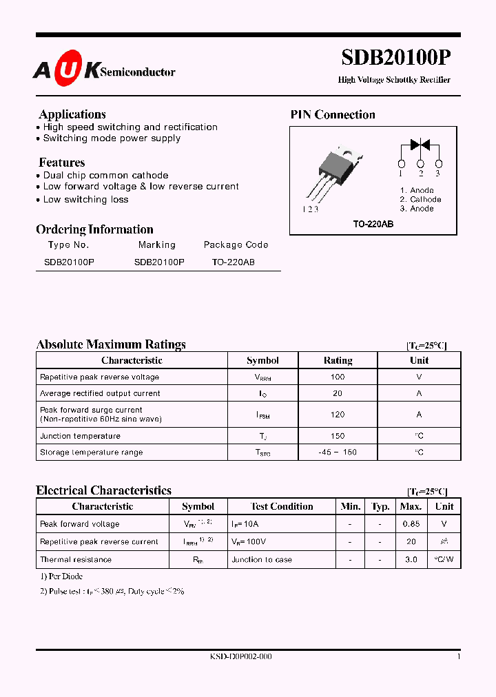 SDB20100P_7915254.PDF Datasheet