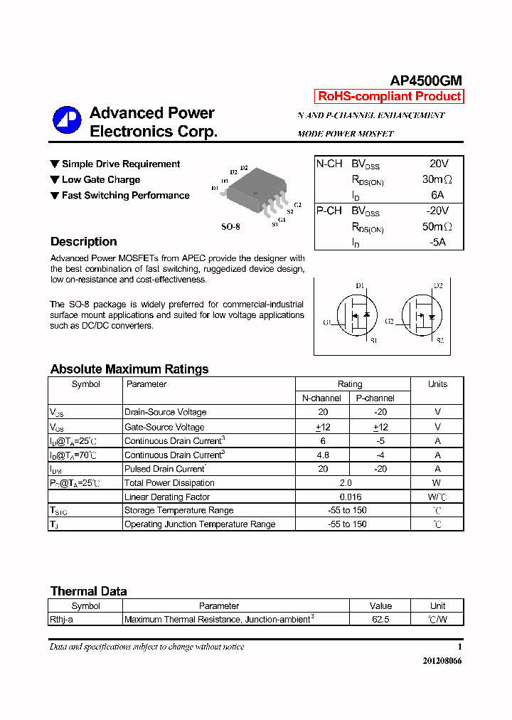 AP4500GM14_7917820.PDF Datasheet