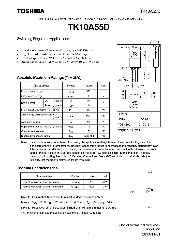 TK10A55D_7919664.PDF Datasheet