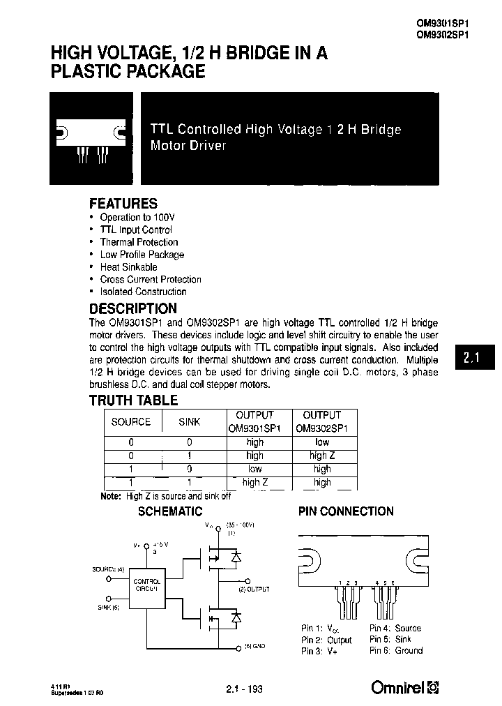 OM9302SP1_7918855.PDF Datasheet