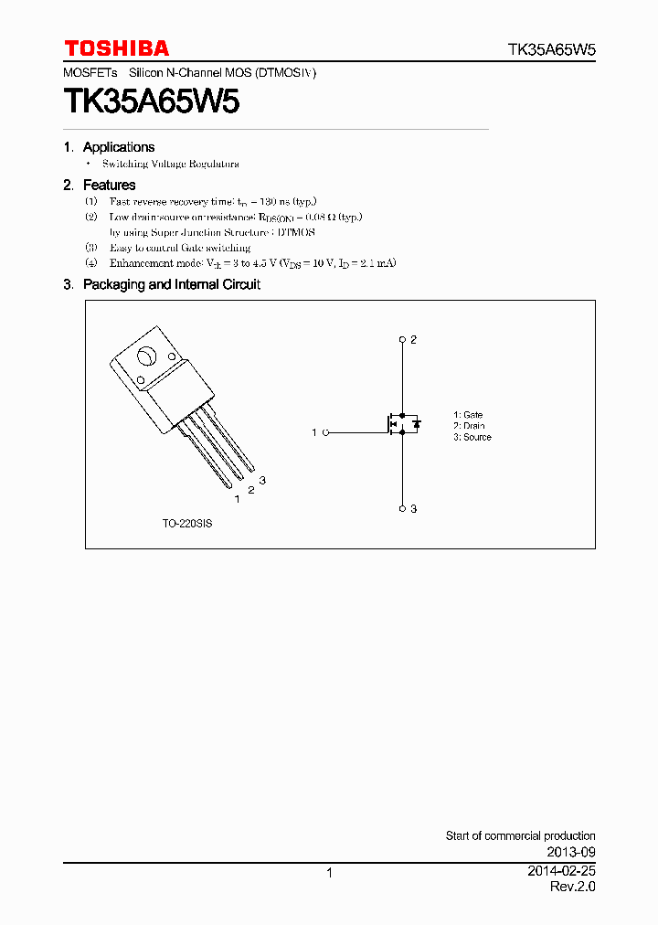TK35A65W5_7921241.PDF Datasheet