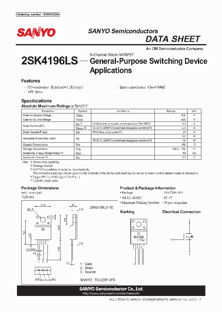 2SK4196LS12_7921409.PDF Datasheet