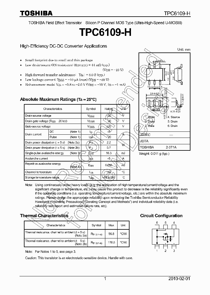 TPC6109-H_7921594.PDF Datasheet
