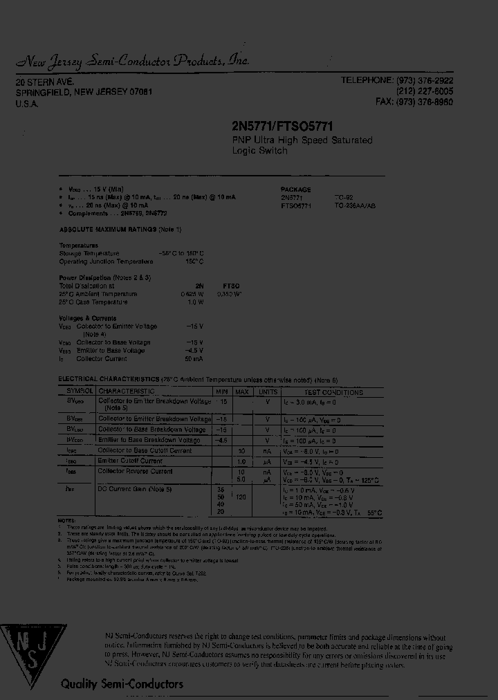 FTSO5771_7922336.PDF Datasheet
