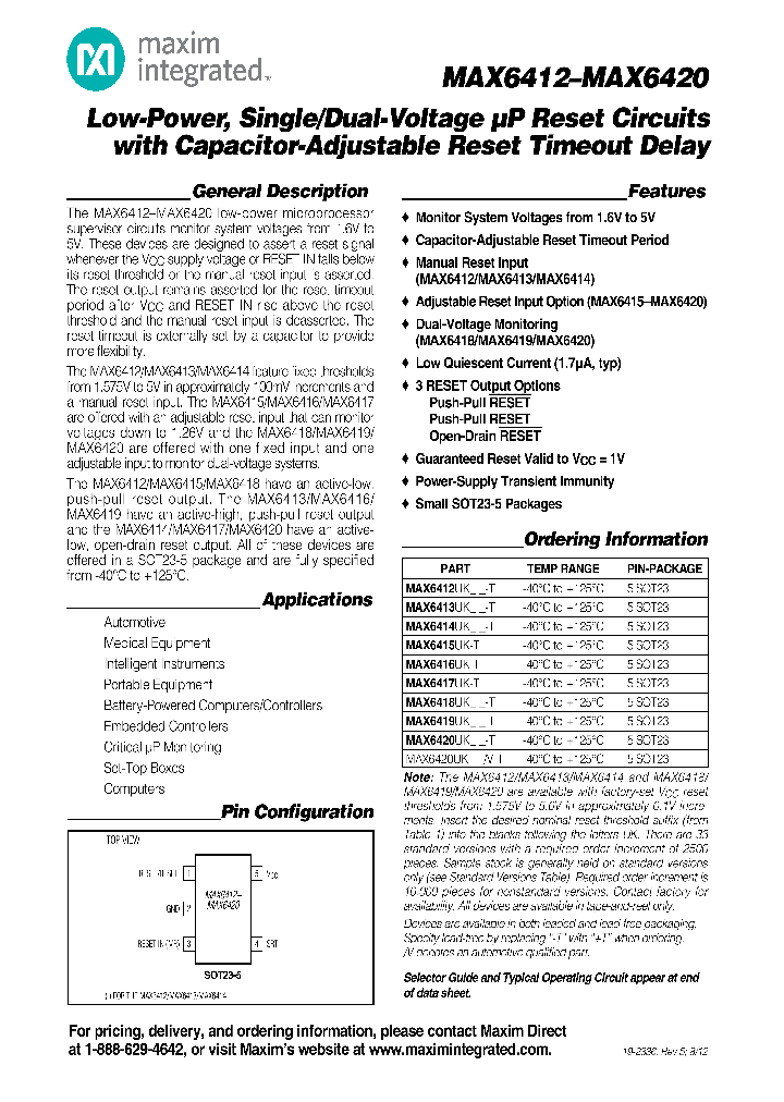 MAX6413_7922202.PDF Datasheet