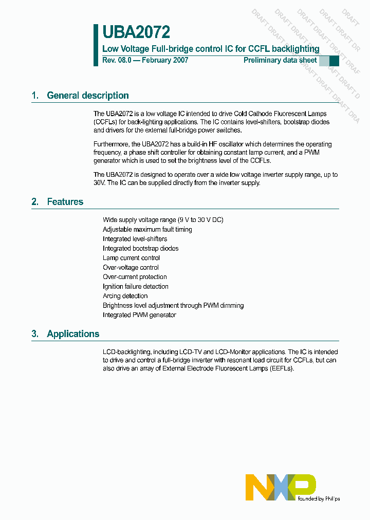 UBA2072_7924443.PDF Datasheet