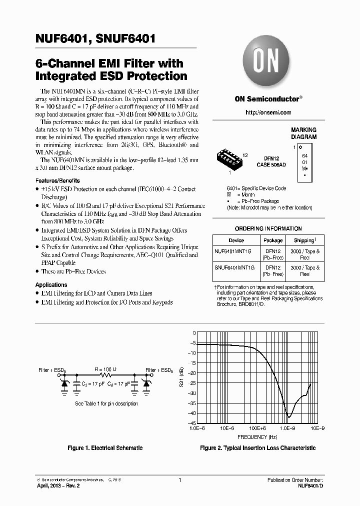 SNUF6401_7924715.PDF Datasheet