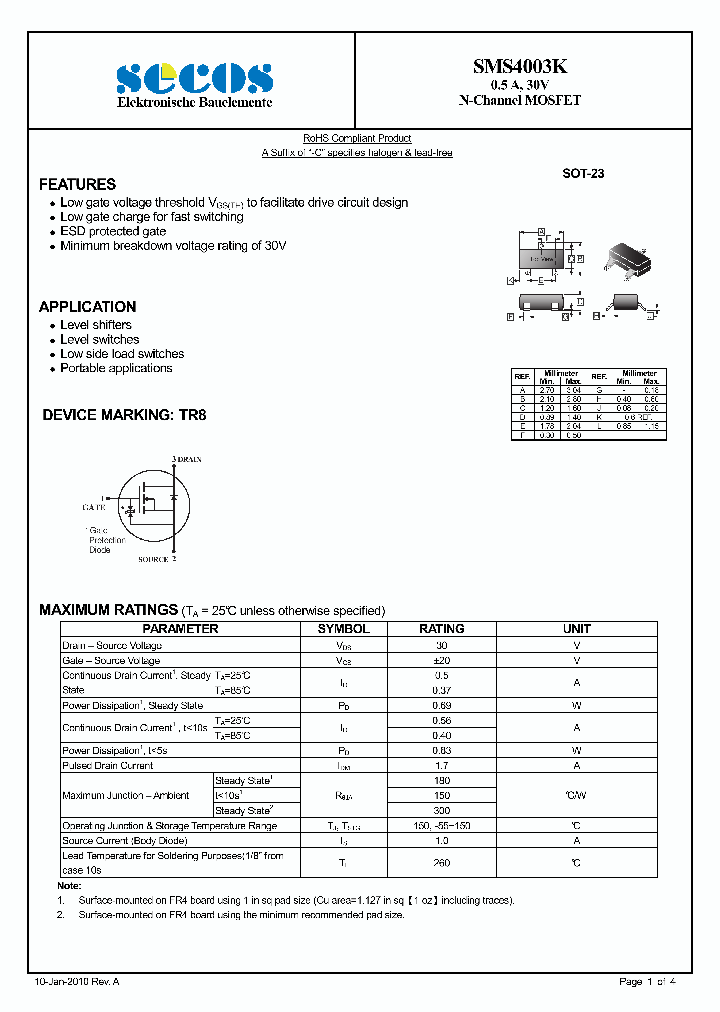SMS4003K_7927605.PDF Datasheet