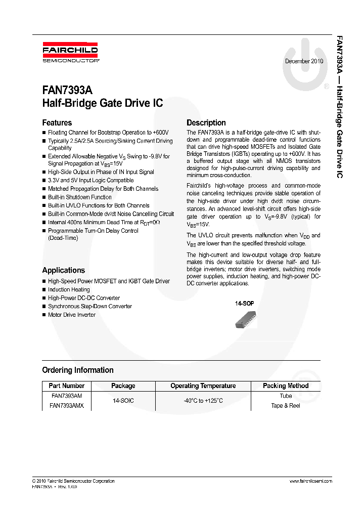 FAN7393AMX_7927892.PDF Datasheet