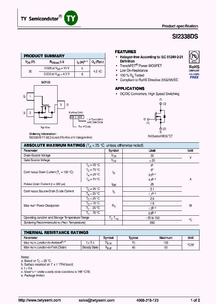 SI2338DS_7929033.PDF Datasheet