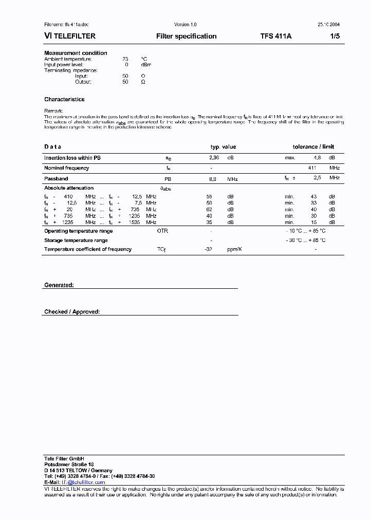 TFS411A_7932632.PDF Datasheet