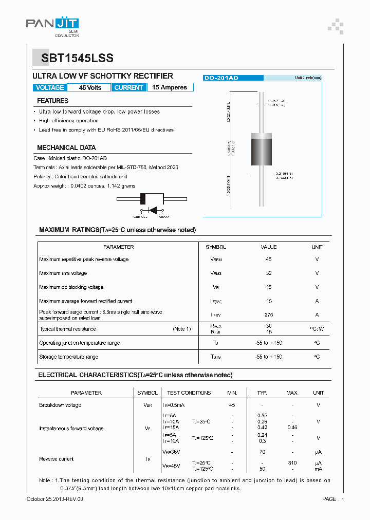 SBT1545LSS_7933234.PDF Datasheet