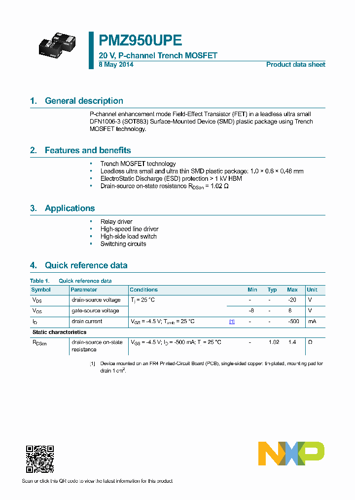 PMZ950UPE_7933239.PDF Datasheet