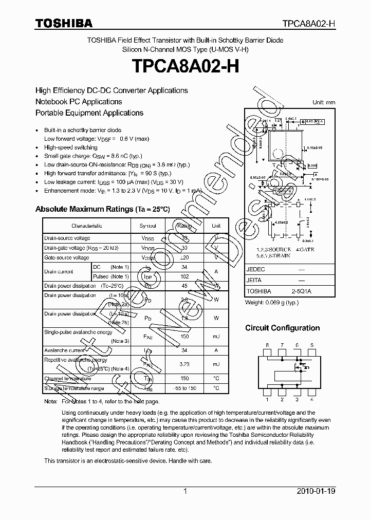 TPCA8A02-H_7933588.PDF Datasheet