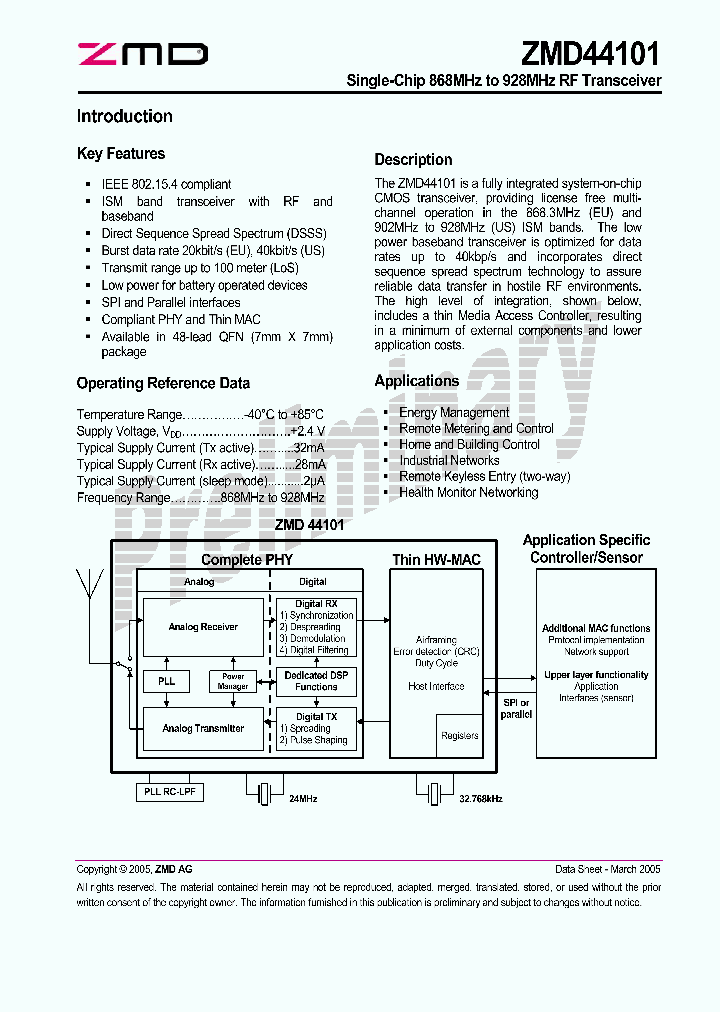 ZMD44101_7935905.PDF Datasheet