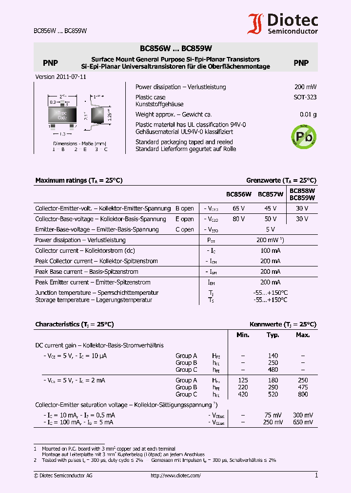 BC859BW_7936524.PDF Datasheet