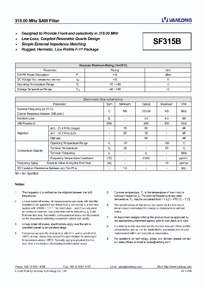 SF315B_7938174.PDF Datasheet