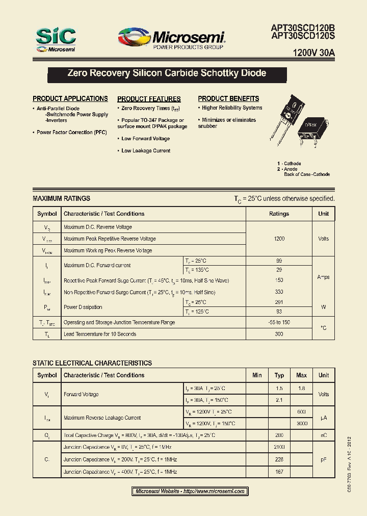 APT30SCD120S_7942989.PDF Datasheet