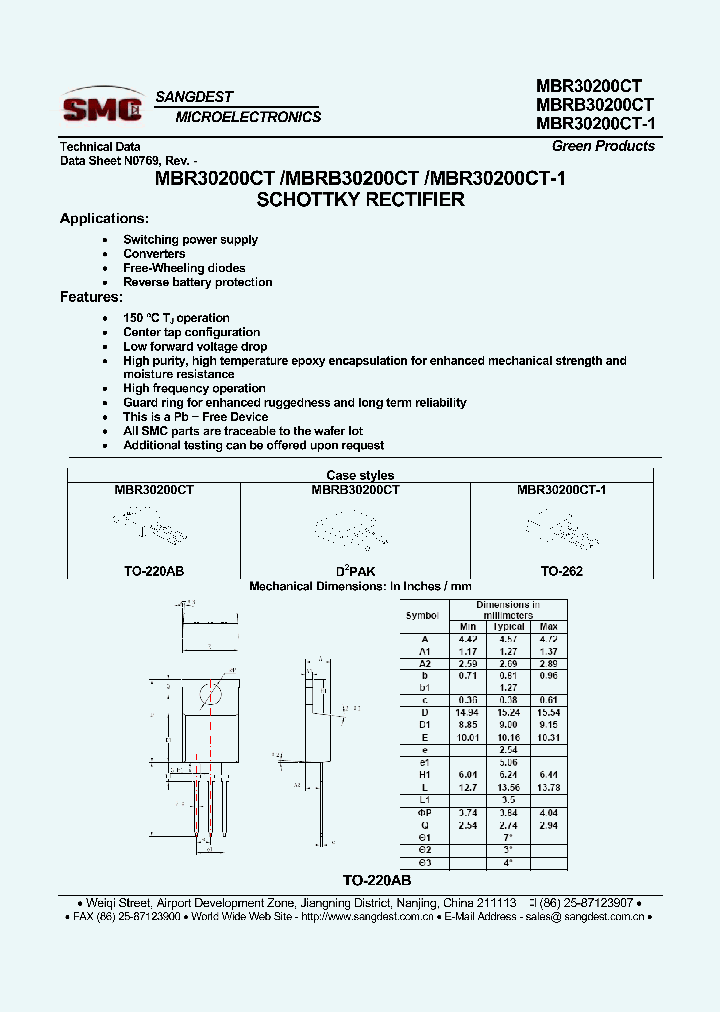 MBR30200CT_7943447.PDF Datasheet