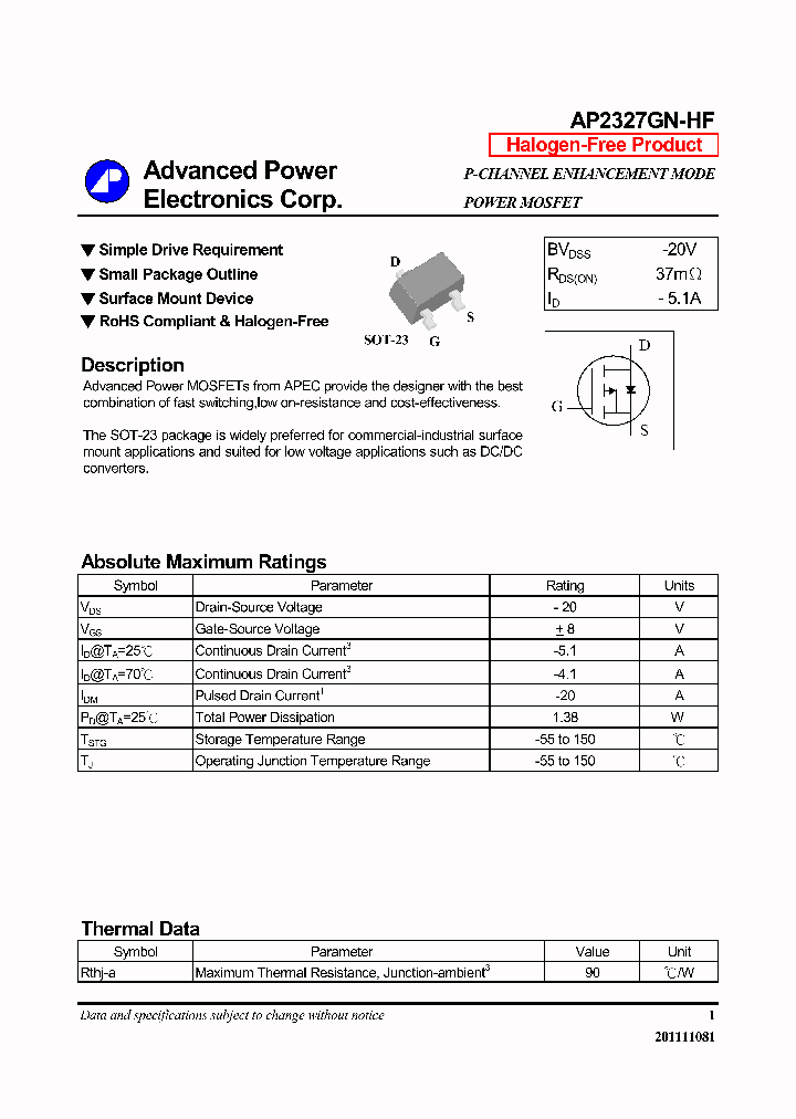AP2327GN-HF_7949840.PDF Datasheet